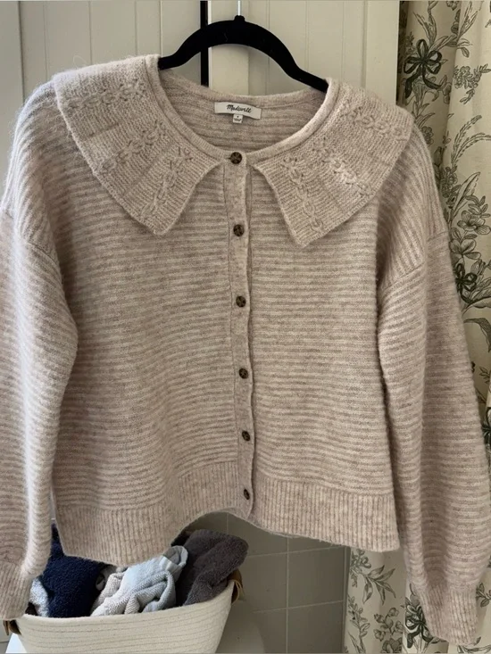 Madewell Peter Pan collar sweater - Picture 1 of 5